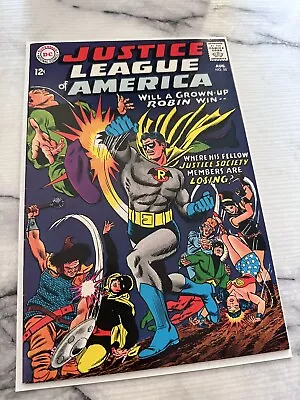 Buy Justice League Of America 55! 1967 DC! 1st SA App Of GA Robin Very Nice VF • 89£