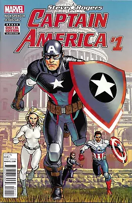 Buy Captain America: Steve Rogers #1 (vol 1)  Marvel  Jul 2016  Nm  1st Print • 4.95£