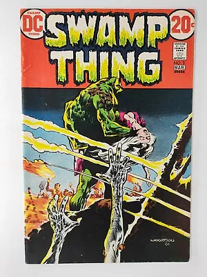 Buy Swamp Thing #3 FN- 1st Abigail Arcane Wrightson 1973 • 22£