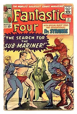 Buy Fantastic Four #27 GD- 1.8 1964 • 44.35£