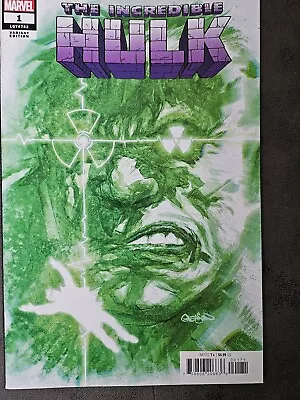 Buy Incredible Hulk #1 Patrick Gleason Elemental Variant Comic • 9£