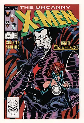 Buy Uncanny X-Men #239 MR. SINISTER GOBLIN QUEEN COVER 1988 VF- • 21.75£