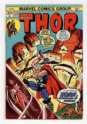 Buy Thor #215 FN 6.0 1973 • 8.56£