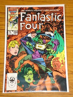 Buy Fantastic Four #290 Vol1 Marvel Comics Byrne Art May 1986 • 4.99£