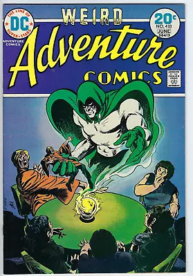 Buy Adventure Comics 433 1974 NM 9.4 Aparo-c/a Fleisher-s Spectre Nino Captain Fear • 54.35£