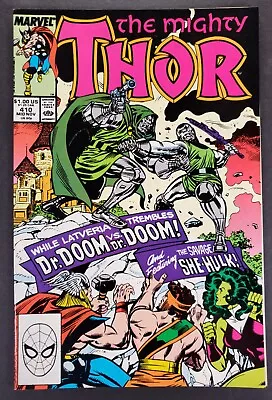 Buy Thor #410 Dr. Doom Acts Of Vengeance Marvel Comics 1989 • 3.88£