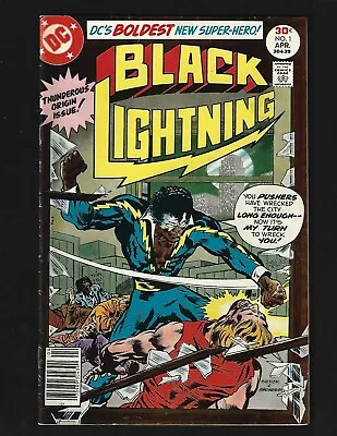 Buy Black Lightning #1 FN+ Von Eeden 1st/Origin BL 1st Tobias Whale 1st Peter Gambi • 16.31£