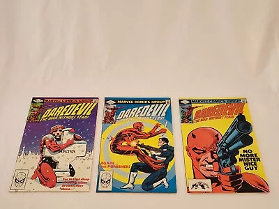Buy Daredevil #182, 183, And 184 Marvel Comics Lot (1982) Direct Edition - Punisher  • 32.62£