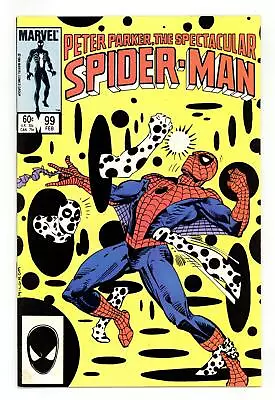 Buy Spectacular Spider-Man Peter Parker #99D FN+ 6.5 1985 • 12.81£
