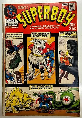 Buy Silver Age DC Comics Superboy Key Issue 174 High Grade VG Giant Size • 0.99£