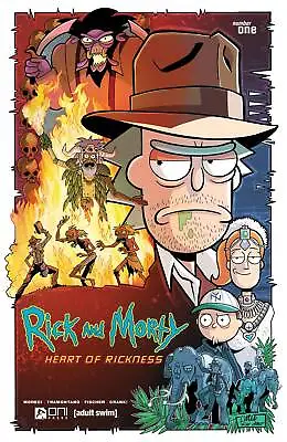 Buy Rick And Morty Heart Of Rickness #1 Cvr A Little • 3.95£