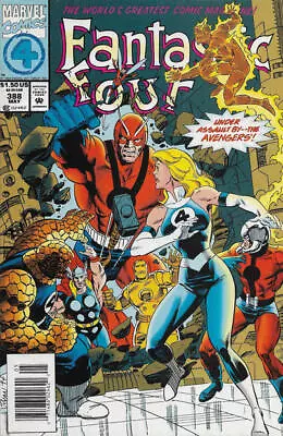 Buy Fantastic Four (Vol. 1) #388 (Newsstand) (with Card) FN; Marvel | Tom DeFalco - • 21.74£