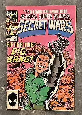 Buy Marvel Super-Heroes Secret Wars 12 (April 1985, Marvel) Fair Reader. • 2.33£