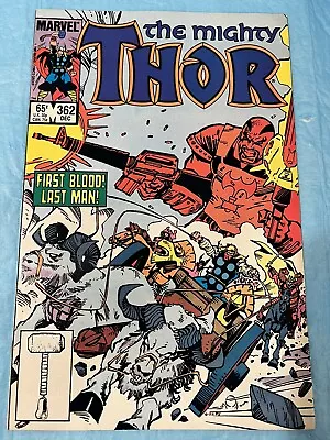 Buy Marvel Comics  Thor  Issue #362 Death Of ExecutionerVF/NM 1985 Walt Simonson Art • 4.65£