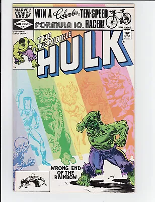 Buy The Incredible Hulk #267D And #268N VF 8.0 Off White Pages • 15.53£