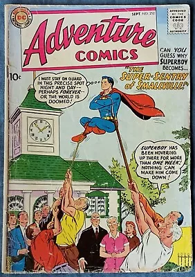 Buy Adventure Comics #252  Sept 1958  Silver Age DC  • 26.39£