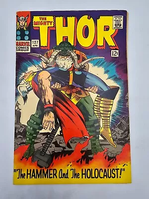 Buy Thor Marvel Comics # 127 1st Appearance Of Pluto Aka Hades - Hippolyta - Full • 50.58£