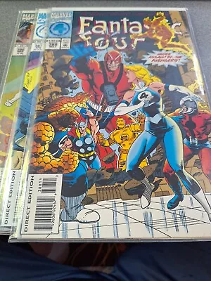 Buy Marvel Comics Fantastic Four Issues 386, 387, 388 VF/NM /9-215 • 7.99£