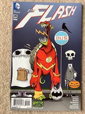 Buy Flash #45 Monsters Variant VF/NM 1st Print DC Vol 6 Venditti New 52 • 3.20£