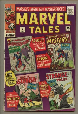 Buy Marvel Tales #3, Spider-Man, The Lizard, Thor, Human Torch, Ant-Man, Egghead • 9.32£