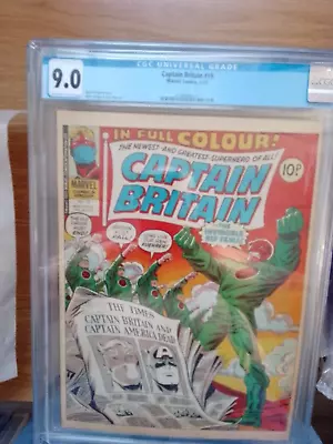 Buy Captain Britain 19 Cgc 9.0 • 95£
