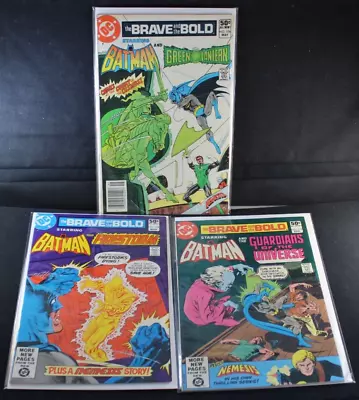 Buy Brave & Bold 172 173 174 Batman Green Lantern FN-VF Comic Lot • 7.68£
