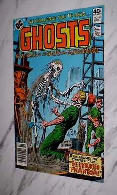 Buy Ghosts #81 NM 9.4 OW/W Pages 1979 DC Horror Newsstand Ed. *SHIPPING COMBINED • 27.18£