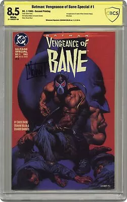Buy Batman Vengeance Of Bane #1 2nd Printing CBCS 8.5 SS Nolan 1993 21-1EAEE22-106 • 67.56£