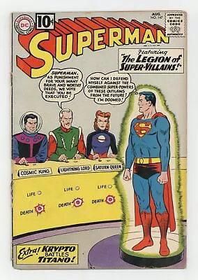 Buy Superman #147 FR/GD 1.5 1961 1st App. Legion Of Super-Villains • 21.75£