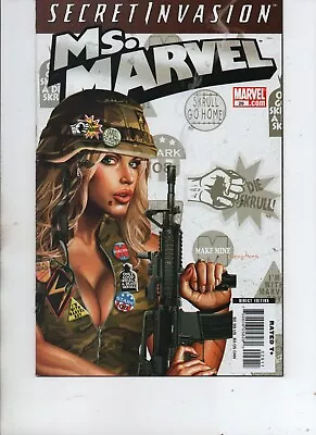 Buy Ms Marvel # 29-secret Invasion(marvel 2008) Greg Horn Cover -vf • 7.77£