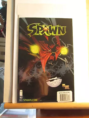 Buy Spawn 102 Newsstand UPC Stickered Newsstand VF/NM Todd McFarlane • 306.72£