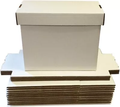 Buy 10 Short Comic Storage Boxes NEW Cardboard Max Pro Quality Archival Storage Box • 54.97£