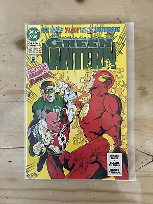 Buy Green Lantern #40 VF May 1993 Has Barry Flash Allen Returned ? • 5.95£
