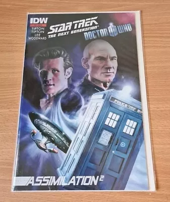 Buy Star Trek The Next Generation Doctor Who Assimilation 2 #1 Comic Free 48hr Post • 19.95£