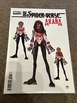 Buy EDGE OF THE SPIDER-VERSE #1 (Marvel, 2022) Arana 1:10 Design Variant • 0.99£