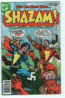 Buy SHAZAM #34 - 4.0 - OW-W - Captain Marvel - Captain Marvel Jr. VS Captain Nazi • 4.47£
