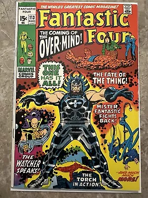 Buy Fantastic Four #113 VF- (1971 Marvel Comics) • 23.30£