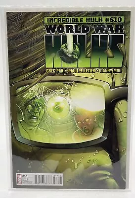 Buy Marvel Comics: THE INCREDIBLE HULK #610  August 2010  World War Hulks • 11.64£