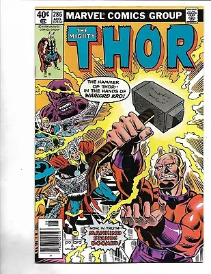 Buy Thor #286, 1979, NM, 9.4, Vs WARLORD KRO, Stan Lee Era Classic, Bronze Age • 38.83£