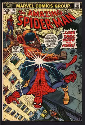 Buy Amazing Spider-man #123 6.0 // Luke Cage Vs Spider-man Marvel Comics 1973 • 48.15£