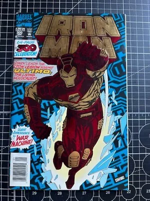 Buy Marvel Iron Man #300 Foil Cover Newsstand 1St Iron Legion • 15.53£