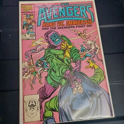 Buy Avengers #269 (1986) Battle Of Kang Vs Immortus, Origin Of Kang As Rama-Tut FN • 5.43£