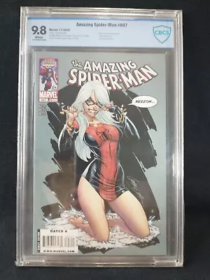 Buy Amazing Spider-Man #607 CBCS 9.8 Black Cat & Diablo Marvel 2009 Comic Book • 174.74£