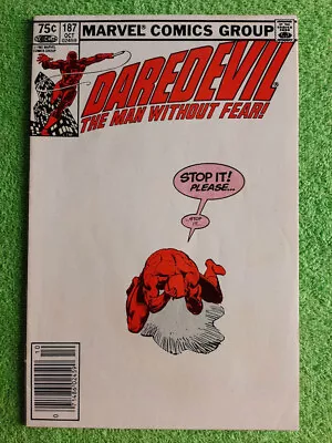 Buy DAREDEVIL #187 VF-NM Newsstand Canadian Price Variant Key Frank Miller : RD5280 • 5.38£