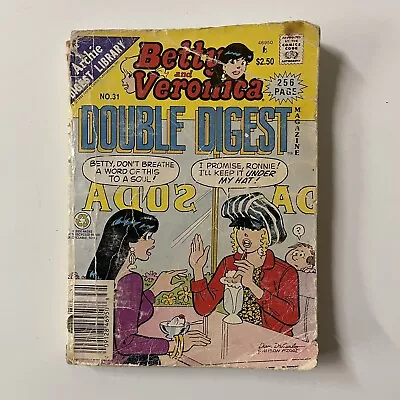 Buy Betty & Veronica, #31, Double Digest Magazine, May 1992, Archie Digest Library • 4.58£