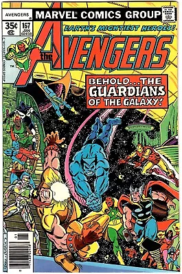 Buy Avengers 167 - Near Mint+  |  NM+  |  9.6 - Perez Art! Guardians!! Korvac Saga • 33.39£