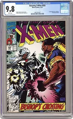 Buy Uncanny X-Men #283 CGC 9.8 1991 3901557007 1st Full App. Bishop • 163.09£