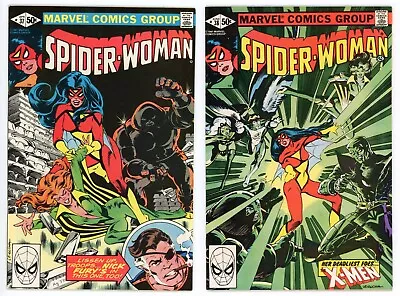 Buy Spider-Woman #37 #38 VF/NM 1st & 2nd App SIRYN X-Men 2-Part SET LOT 1981 Marvel • 38.82£