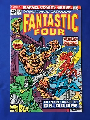 Buy Fantastic Four #143 VFN+ (8.5) MARVEL ( Vol 1 1974) Doctor Doom (2) • 25£