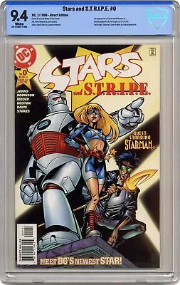 Buy Stars And S.T.R.I.P.E. #0 CBCS 9.4 1999 20-1E7B911-005 • 97.08£